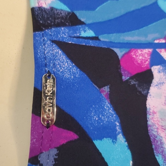 CALVIN KLEIN Celestial Starburst One-Piece Swimsuit Size 4 - Picture 6 of 9